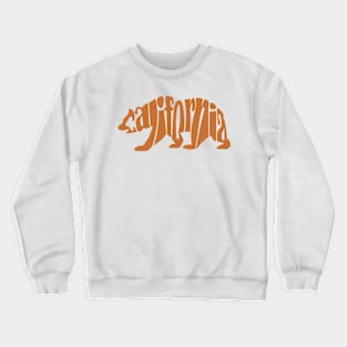 Brown California Bear Crewneck Sweatshirt